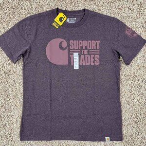 Carhartt Women's Loose Fit Heavyweight Skills Graphic T-Shirt, Size Medium (New)